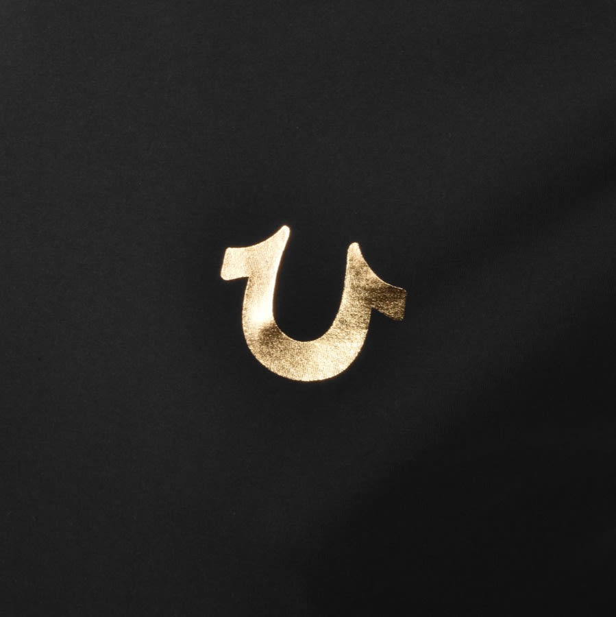Alternative Image for ProductTrue Religion Crew Neck Logo T Shirt Black3